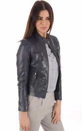 Women Genuine Leather Jacket WJ 08